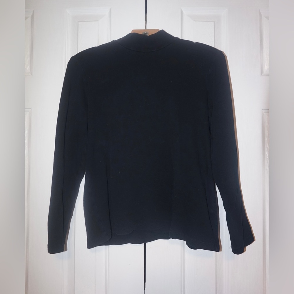 Croft & Barrow Black Turtleneck